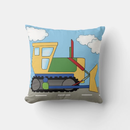 Coussin en construction de camion de bouteur (Recto)