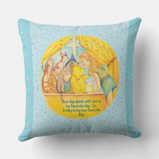 coussin en coton (Verso)