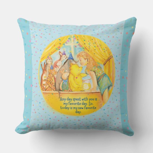 coussin en coton (Recto)