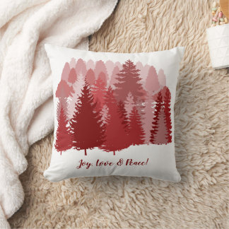 Coussin en coton de l'arbre de Noël