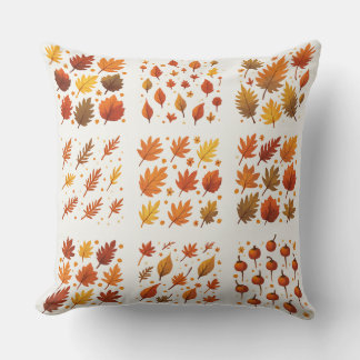 Coussin en coussin d'automne