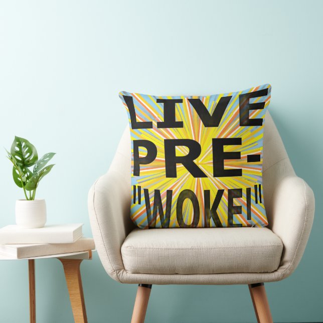 COUSSIN EN DIRECT PRÉ-"WOKE!"  (Chaise)