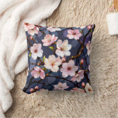 Coussin en fleurs de cerisier. (Couverture)