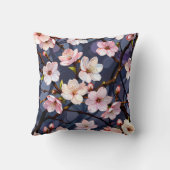 Coussin en fleurs de cerisier. (Verso)