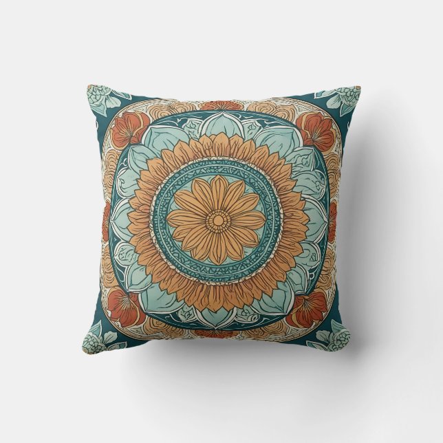 coussin en forme de mandala (Verso)
