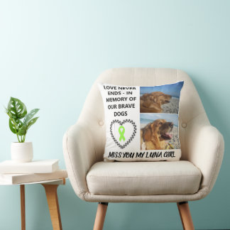 Coussin En Mémoire Affectueuse - Hommage Personnalisé au C