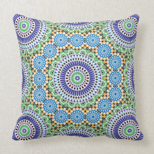 Coussin en mosaïque