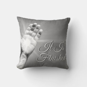 Coussin En Niveaux De Gris Terminés