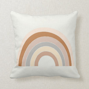 coussin en pépinière arc-en-ciel de Boho dans la r