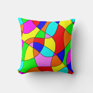 Coussin en verre tendu