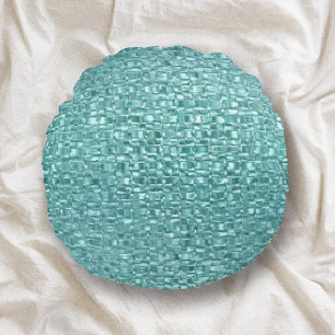 Coussin en verre Turquoise
