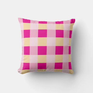 Coussin en vichy Motif
