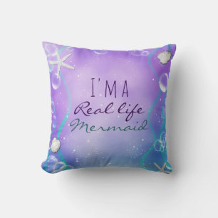 Coussin Enchanté sous la mer Fantastique Magique Personnal