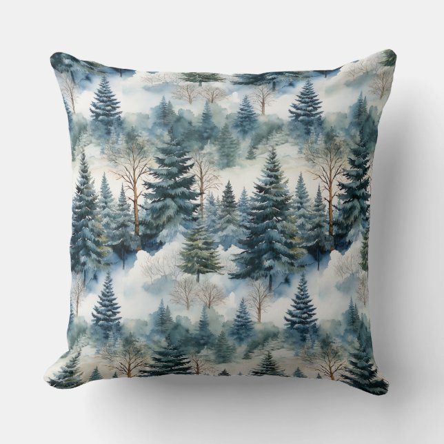 Coussin Enchanted Forest Dream Throw Pillow (Recto)