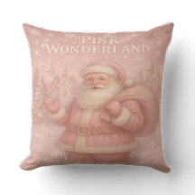 Enchanted Pink Wonderland Santa