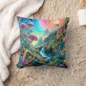 Coussin Enchanted Psychedelic Dreamscape (Couverture)