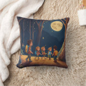 Coussin "Enchantement Lune : Feu De Forêt" (Couverture)