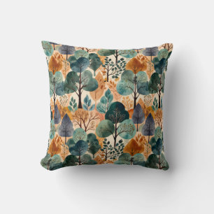 Coussin Enchanter les arbres d'automne