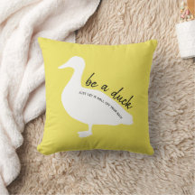 Encouragement Soyez Un Canard Jaune