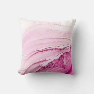 Coussin Encre, peinture, abstraite. Fermeture du tableau.