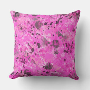 Coussin Encre rose