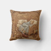 Coussin Endormi dans ma chambre (Verso)