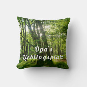 Coussin endroit préféré dans la forêt