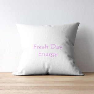 Coussin Énergie de jour frais minimaliste moderne