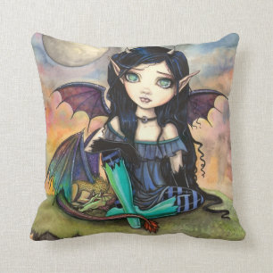 Coussin Enfant Dragon Cuge Grande Fée aux Yeux