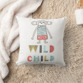 Coussin Enfant sauvage Scandia Singe Baby (Couverture)
