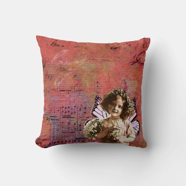 Coussin enfant vintage (Recto)