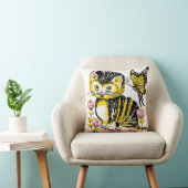 Coussin Enfants chats mignons Jetez l'oreiller - amusant e (Chaise)