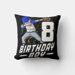 Coussin Enfants de 8 ans Garçons de 8 ans Baseball de 8 an