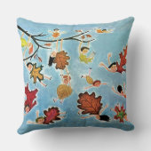 Coussin Enfants de feuille (Verso)