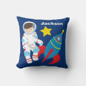Coussin Enfants de l'espace extra-atmosphérique des astron (Recto)