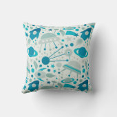 Coussin Enfants de planètes de Rocket d'espace (Verso)