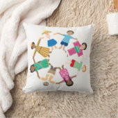 Coussin enfants de toutes les nations (Couverture)