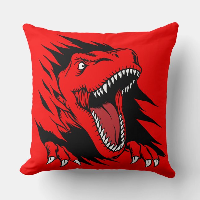 Coussin Enfants dinosaures (Recto)