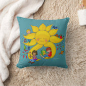 Coussin Enfants matière, soin de professeurs (Couverture)