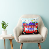 Coussin Enfants personnalisées Big Red Bus (Chaise)