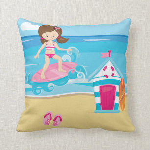 Coussin Enfants surfeurs