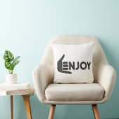 Coussin Enjoy T-Shirt (Chaise)