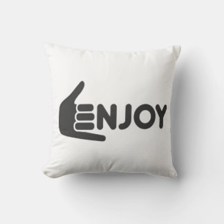 Coussin Enjoy T-Shirt
