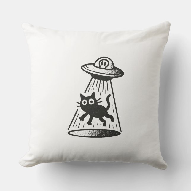 Coussin Enlèvement de chats (Recto)