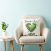 Coussin Enraciné dans l'amour, Maman (Chaise)