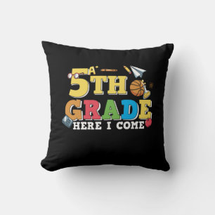 Coussin Enseignant de 5e année 5e année Je viens