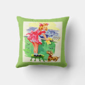 Coussin Enseigner à Rover comment laver la vaisselle (Verso)