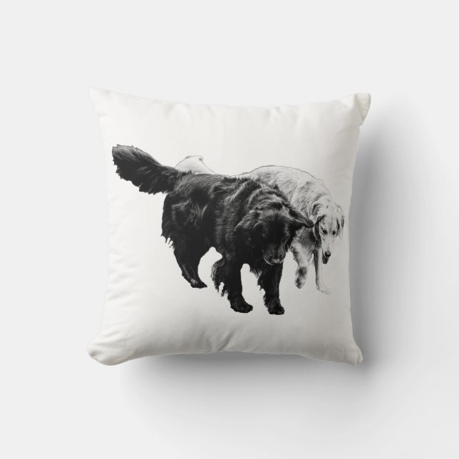 Coussin Ensemble à l'automne (Recto)