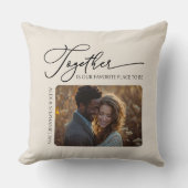 Coussin Ensemble Citer Couples Photo Crème neutre (Recto)