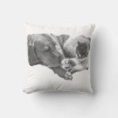 Coussin Ensemble dans la douceur (Recto)